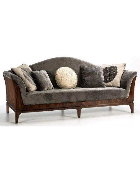 CHAIRS, Leather, Upholstered, Accent CHESIRE COLLECTION. ARMCHAIR B