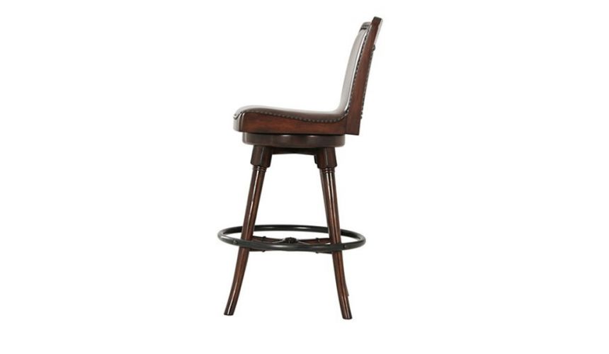 Western Furniture Leather bar stool