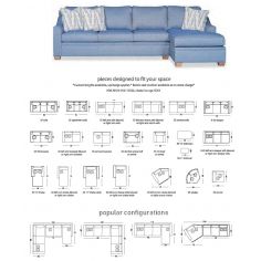SECTIONALS - Leather & High End Upholstered Furniture Sectional sofa custom configurations 1