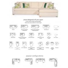 SECTIONALS - Leather & High End Upholstered Furniture Sectional sofa custom configurations 11