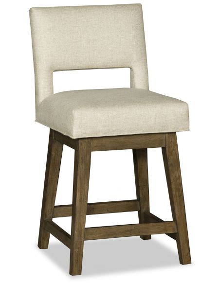 Elegant Deep and Dark Pitch and Tar Bar Stool