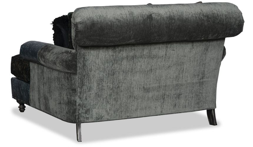 Western Furniture Fashion forward luxury chaise