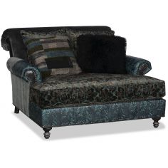 Western Furniture Fashion forward luxury chaise