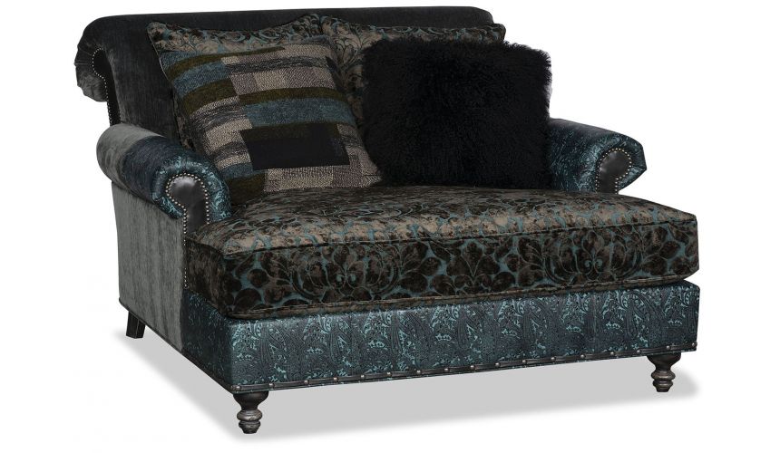 Western Furniture Fashion forward luxury chaise