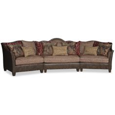 SECTIONALS - Leather & High End Upholstered Furniture Big Family Sectional Sofa