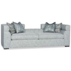 SOFA, COUCH & LOVESEAT Conversation sofa lounger in soft blue