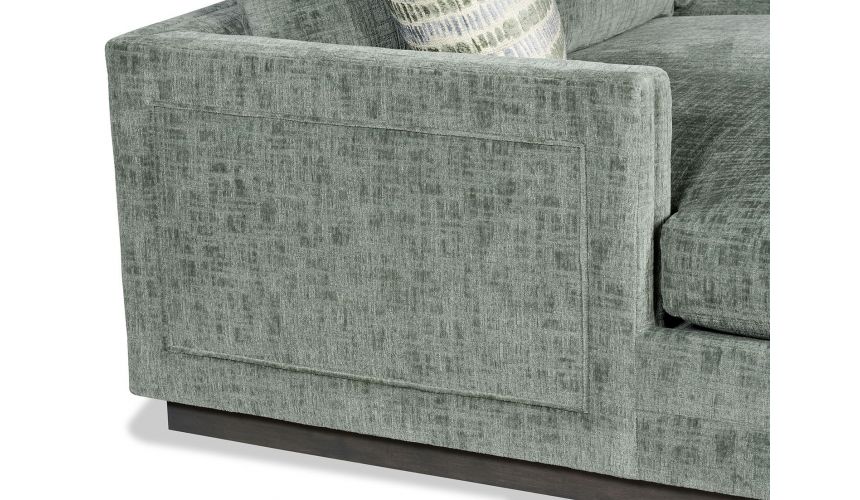 SECTIONALS - Leather & High End Upholstered Furniture Modern sectional and chaise with style