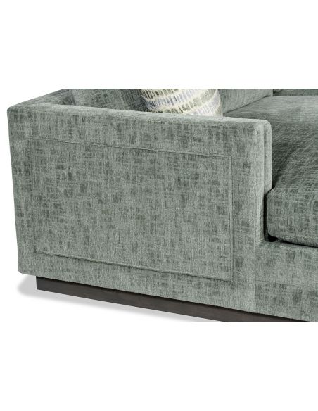 SECTIONALS - Leather & High End Upholstered Furniture Modern sectional and chaise with style
