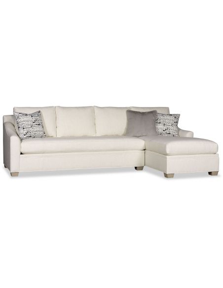 Transitional sectional whites and grays