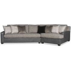 SECTIONALS - Leather & High End Upholstered Furniture Angle conversation sofa