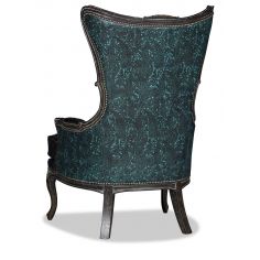 CHAIRS, Leather, Upholstered, Accent Cool embossed leather accent chair 2
