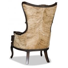 CHAIRS, Leather, Upholstered, Accent Fancy hair on hide chair 2