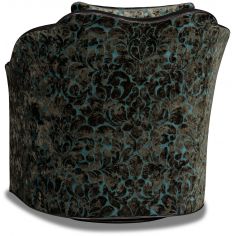 CHAIRS, Leather, Upholstered, Accent Unique dark color swivel chair 2