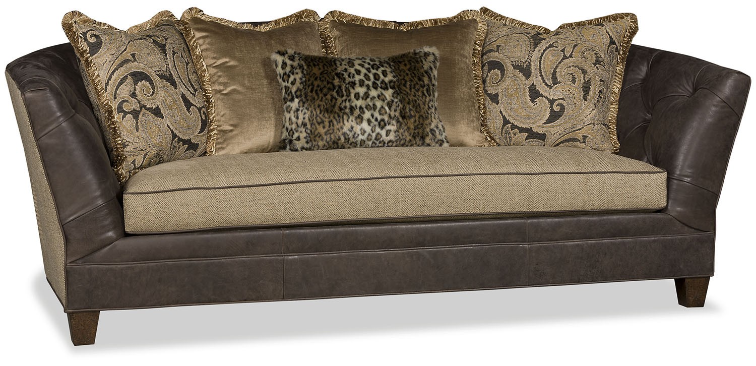 SOFA, COUCH & LOVESEAT Little bit of wild side traditional sofa