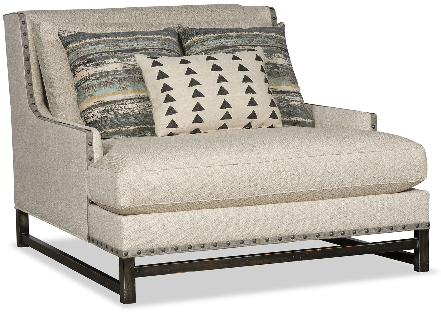 Modern Furniture Transitional comfy chaise