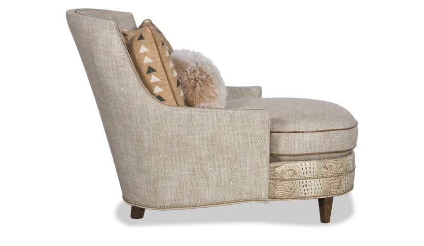 SETTEES, CHAISE, BENCHES Breathtaking Sophisticated modern chaise