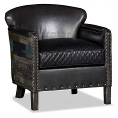 Modern Furniture Eclectic colors and fancy details barel chair 2