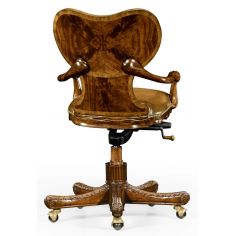 Home Office Furniture Chair In Mahogany 2