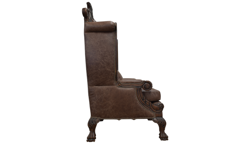 Large high back king of the castle chair