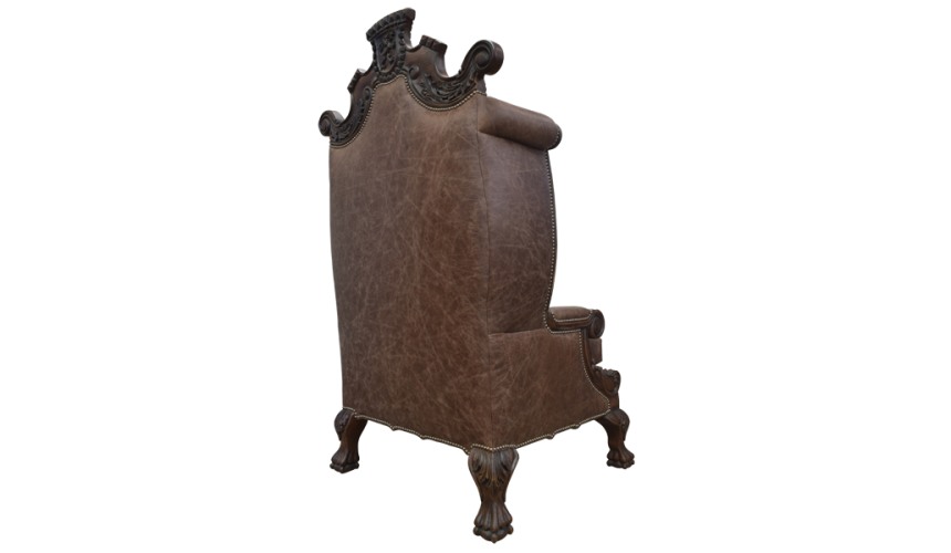 Large high back king of the castle chair