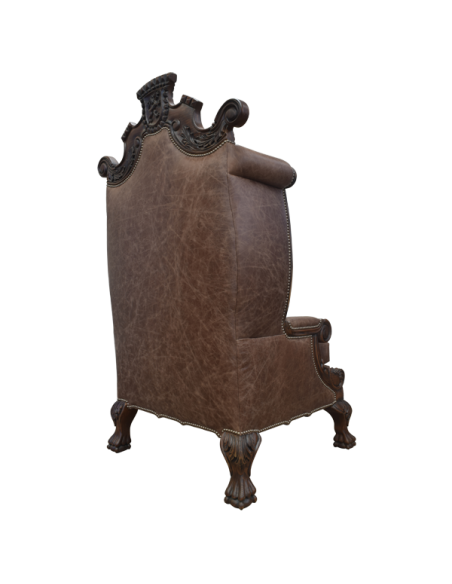 Large high back king of the castle chair