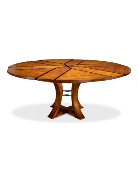The latest transitional style of round to round dining tables 70