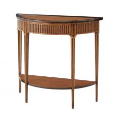Classic Furniture bow front console table 2