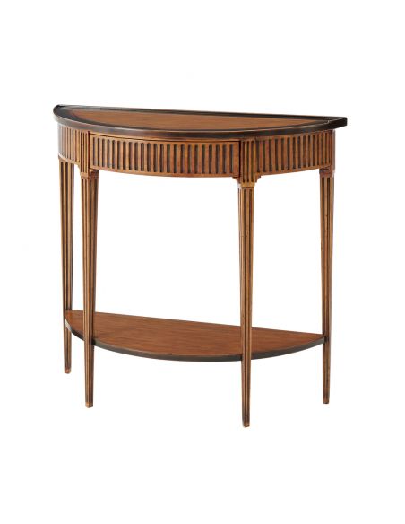 Classic Furniture bow front console table