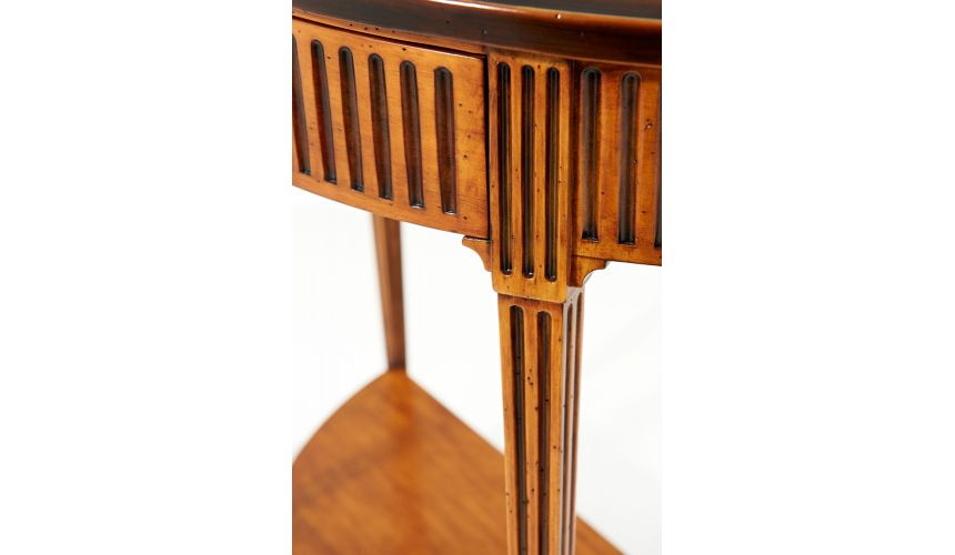 Classic Furniture bow front console table