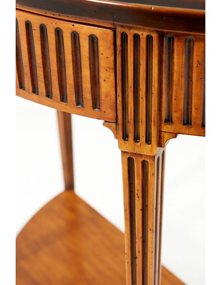 Classic Furniture bow front console table