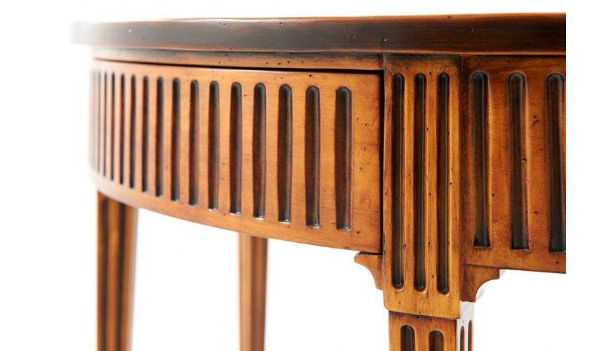 Classic Furniture bow front console table