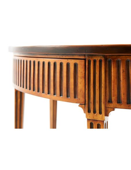 Classic Furniture bow front console table