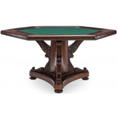 VICTORIAN POKER TABLE