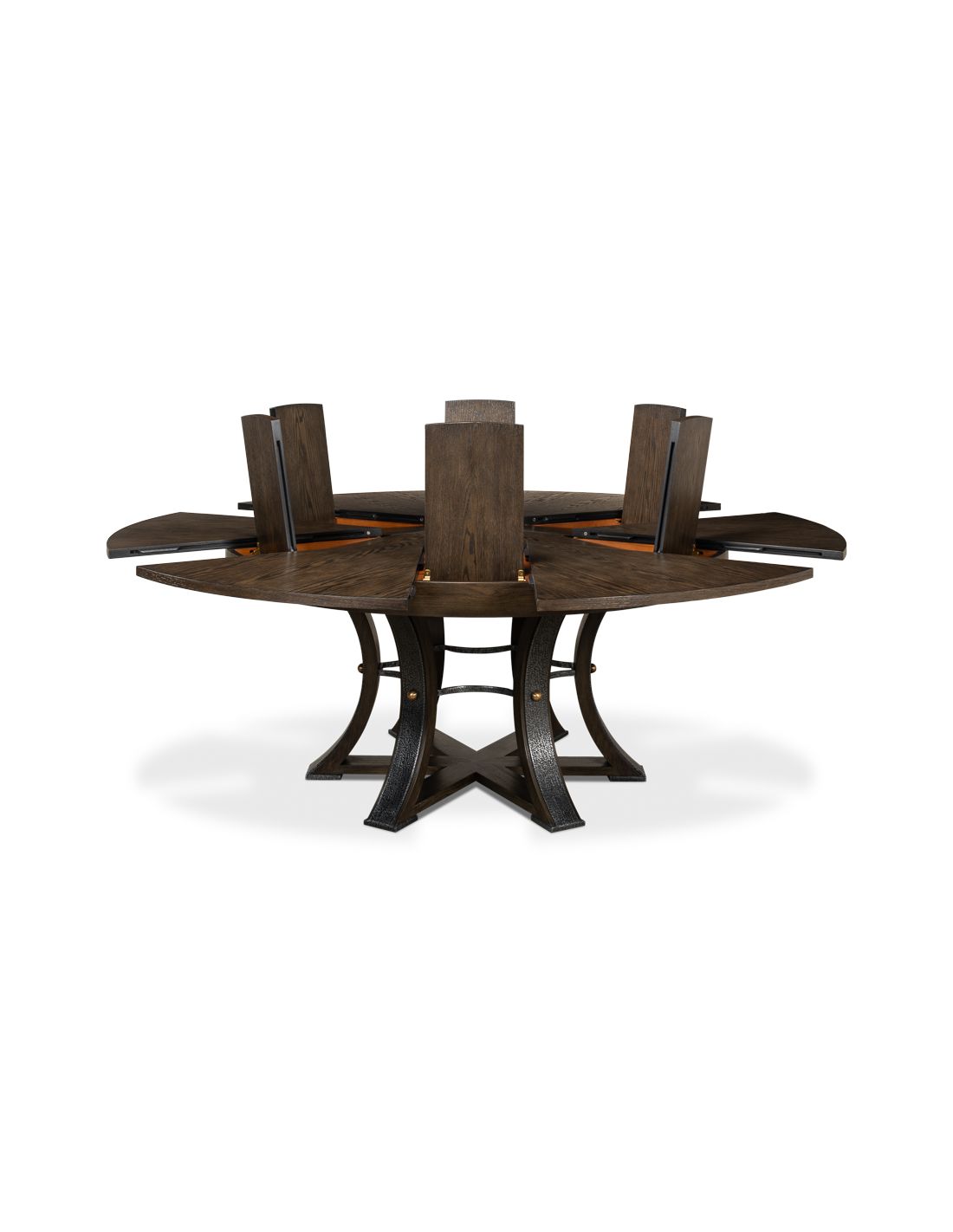 large round dining room tables with leaves