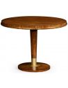 Hyedua wood circular centre table.