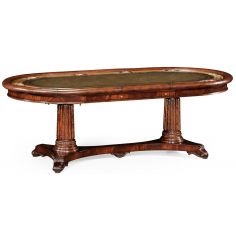 Game Card Tables & Game Chairs Mahogany poker table