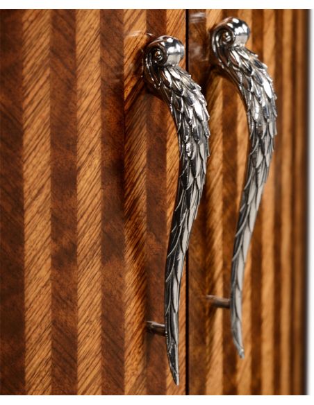 Scale inlay cocktail cabinet.