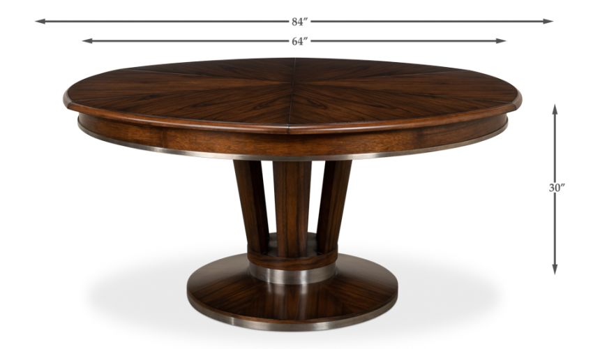 Dark Jupe table transitional style 84