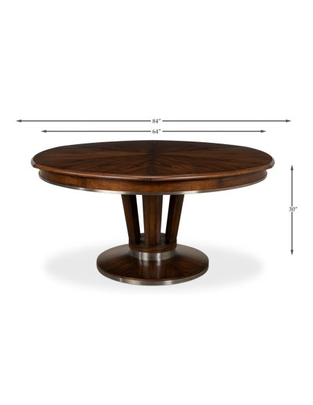 Dark Jupe table transitional style 84