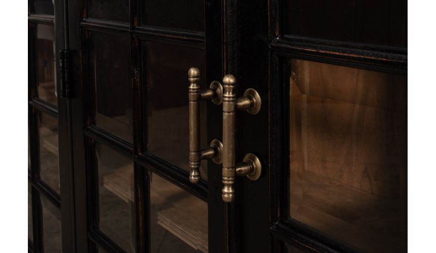 Console Table with Four Adjustable Shelves