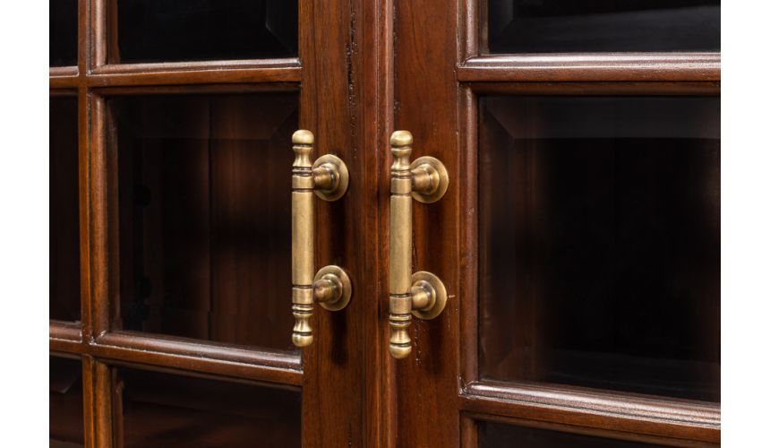 Low Bookcase with Four Adjustable Shelves