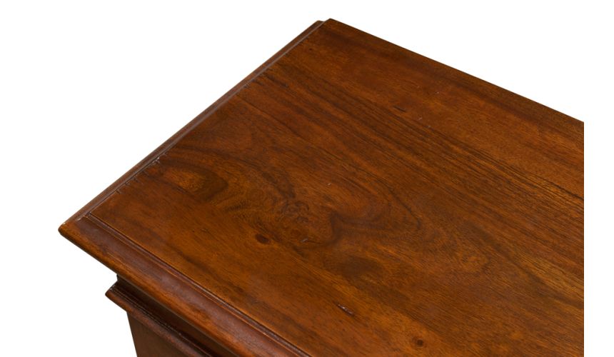 Low Bookcase with Four Adjustable Shelves