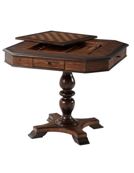 Gorgeous Rustic and Retro Game Table