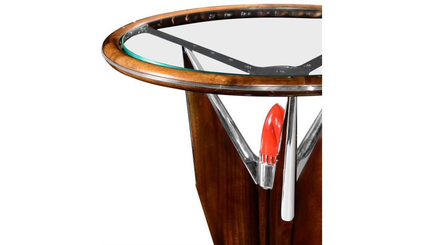 Tailfin side table