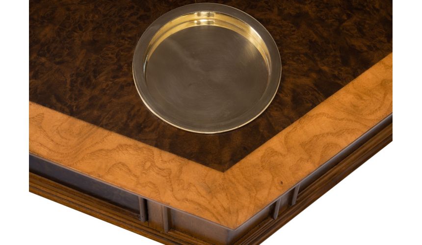 Luxurious Home Accents Hexagonal Game Table