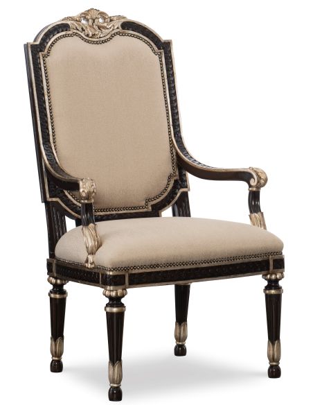 High end dining arm chair, dining room furniture