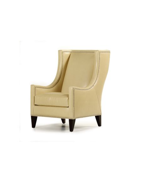 Modern animal print armchair