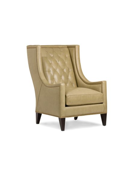 Modern animal print armchair