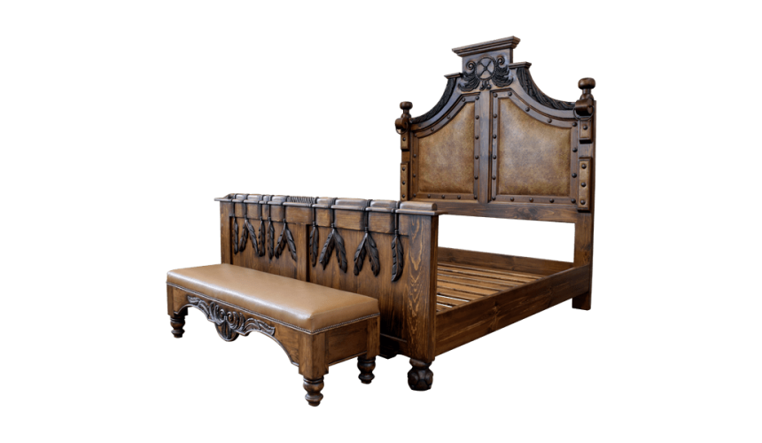 Arrows and feathers, Indian Nation bed