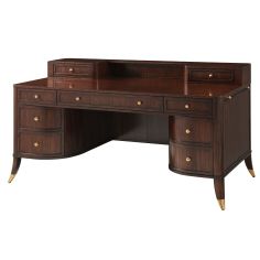 Executive desk with modern styling